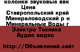 колонки звуковые ввк › Цена ­ 1 000 - Ставропольский край, Минераловодский р-н, Минеральные Воды г. Электро-Техника » Аудио-видео   